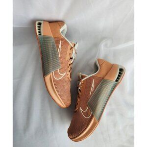 6.5 WOMEN'S NIKE METCON 9 AMBER BROWN / GUAVA ICE DZ2537-200 SNEAKERS
